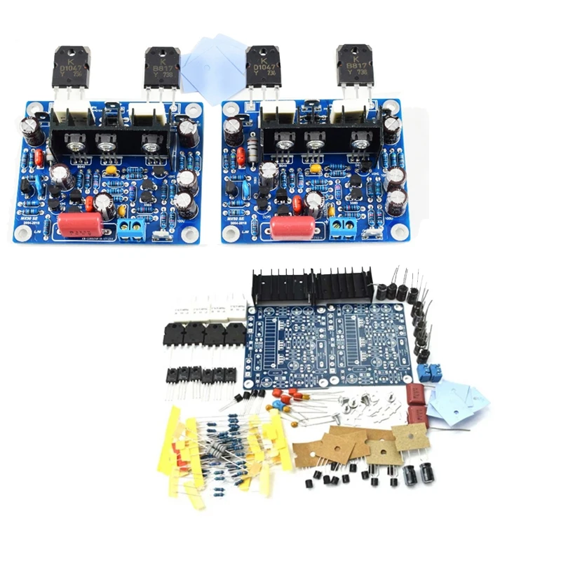 

RISE-2Pcs Hifi MX50 SE 2,0 двухканальный стерео усилитель мощности 2X 100 Вт
