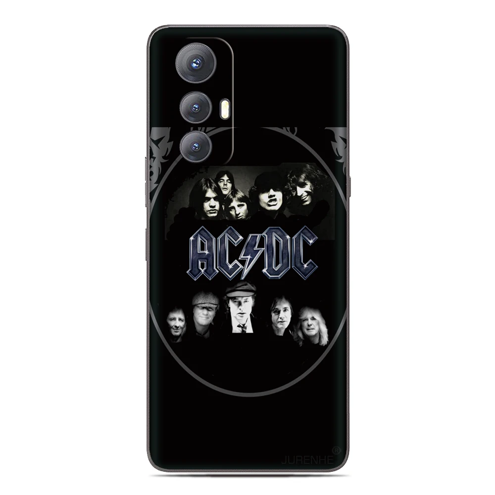 ACDC الفرقة روك قضية الهاتف ل LG الجناح المخملية K22 K61 Q60 K50 K51 K52 K40 Q6 Q7 Stylo 5 6 G8s G8X G6 G7 G8 V50 V60 ThinQ غطاء #2