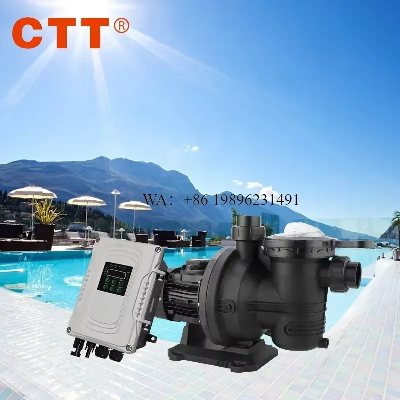 Wmwmnu for Swimming Pool Pumps and Filters 500W DC Surface Water Pump Solar Power 48V Swimming Pool Water Pump