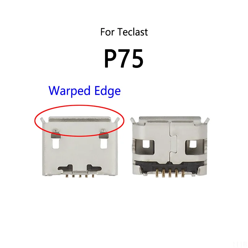 2 SZTUK/LOT dla Teclast P75 P80 M40 P20HD T30 T8 T80 T40 Plus P10 M30 Pro M16 Gniazdo ładowania USB Port ładowania Złącze jack — zdjęcie 5