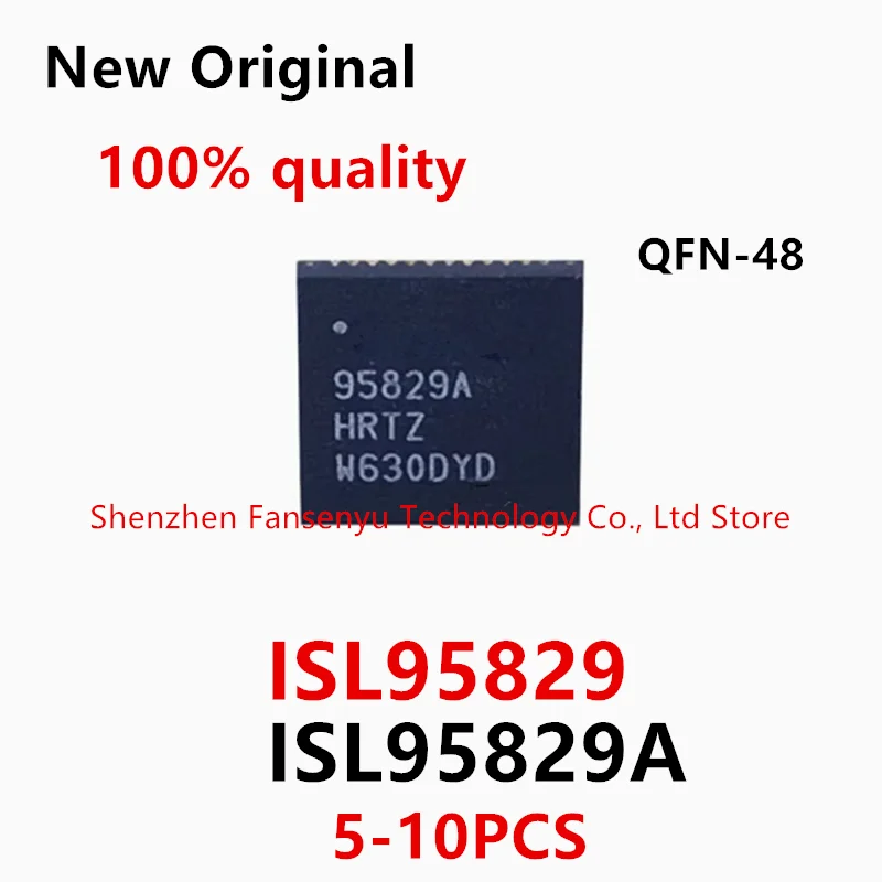 

(5-10piece)100% New 95829 95829A ISL95829 ISL95829A ISL95829HRTZ ISL95829AHRTZ QFN-48 Chipset