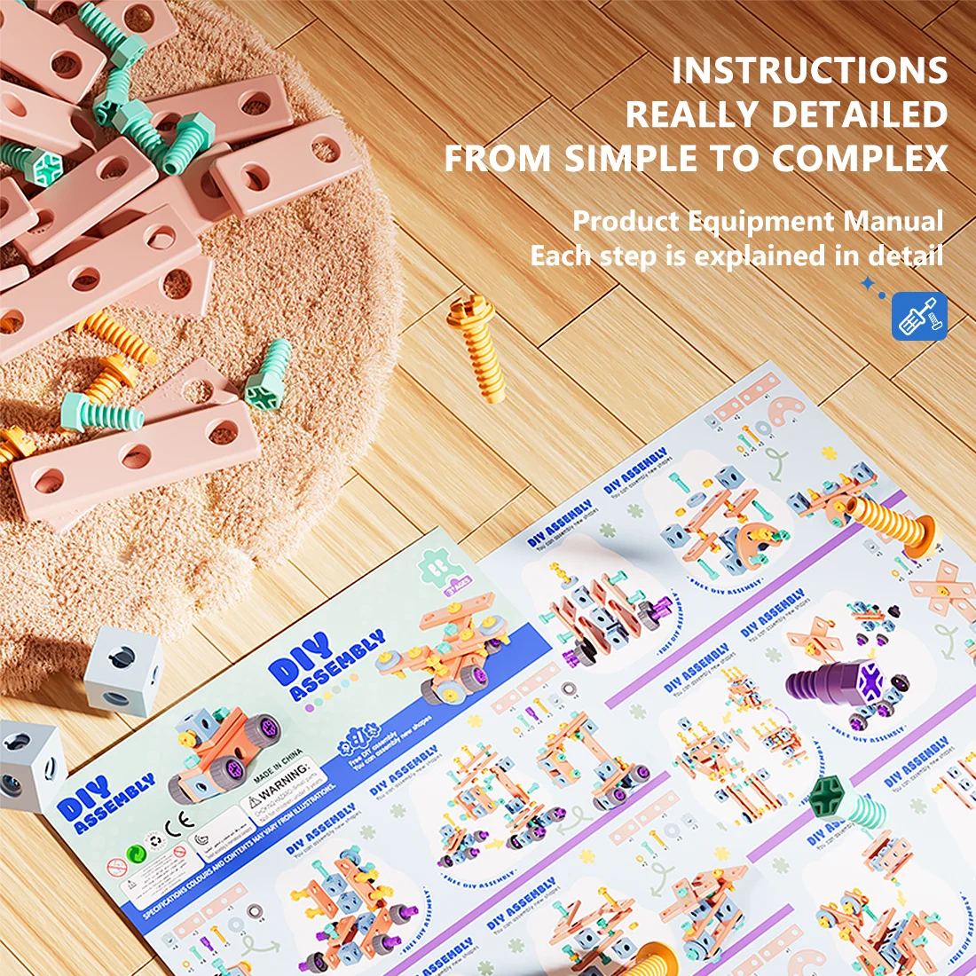 Kit de herramientas para juego de imitación, 158 Uds., con taladro de juguete electrónico, casco, juguetes de construcción para niños, juguetes para juegos de rol, banco de herramientas Montessori