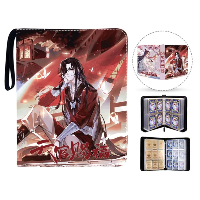 400pcs/900pcs Card Album Book Anime Heavenly Officials Bless Collection Card Zipper Game Cards Binder Holder kids Gift