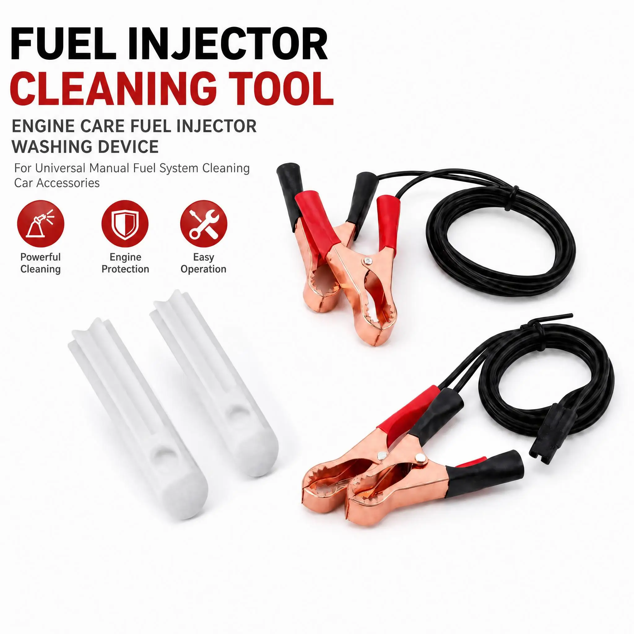 Fuel Injector Cleaning Tool Engine Care Fuel Injector Washing Device For Universal Manual Fuel System Cleaning Car Accessories