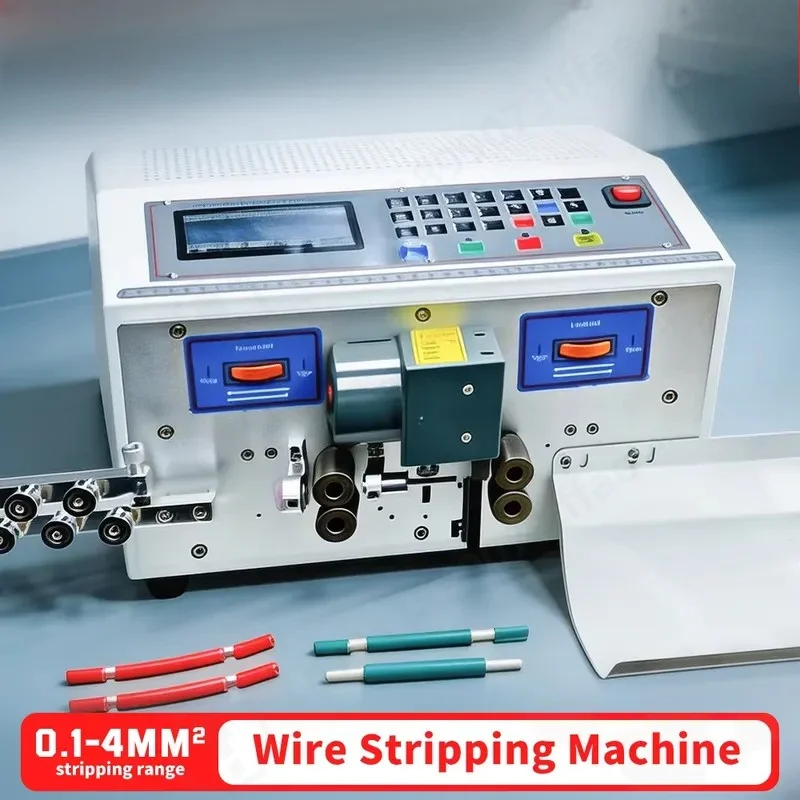 Automatic Wire Stripping Machine 220V 110V 0.1-4mm2 Cable Cutter Peeling Skinning Tool for Computer Wires