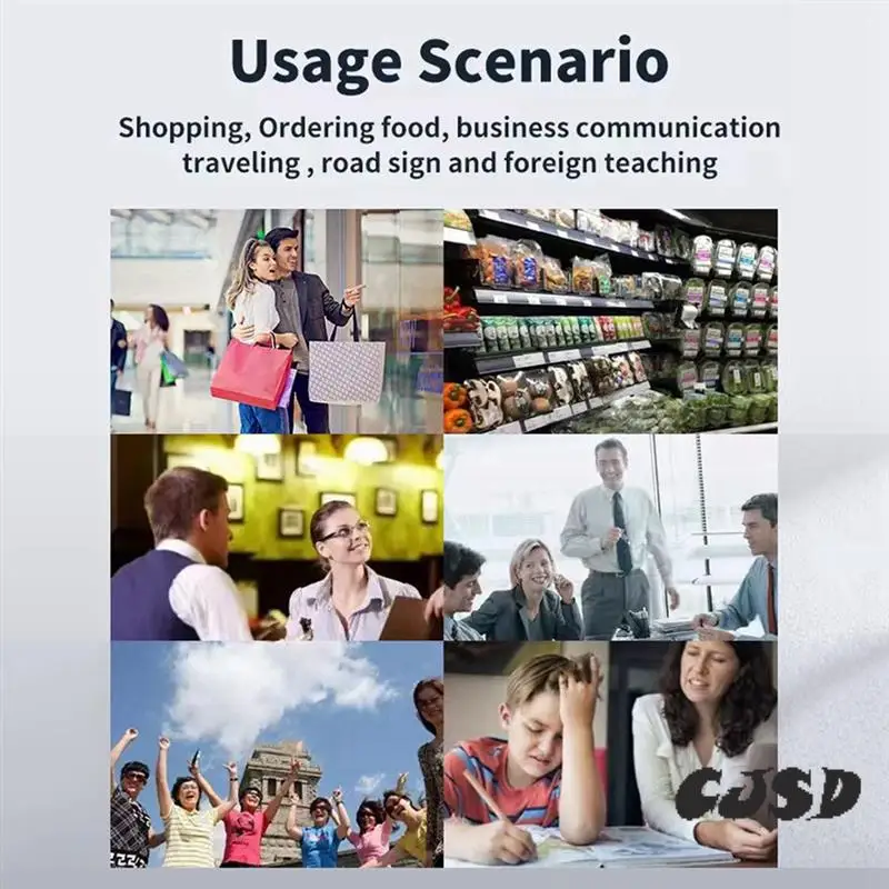 

CJSD-Smart Voice Scan Translator Pen Multifunctiontranslation Real Time 112 Languages Translator Pen Business Dictionary Pen