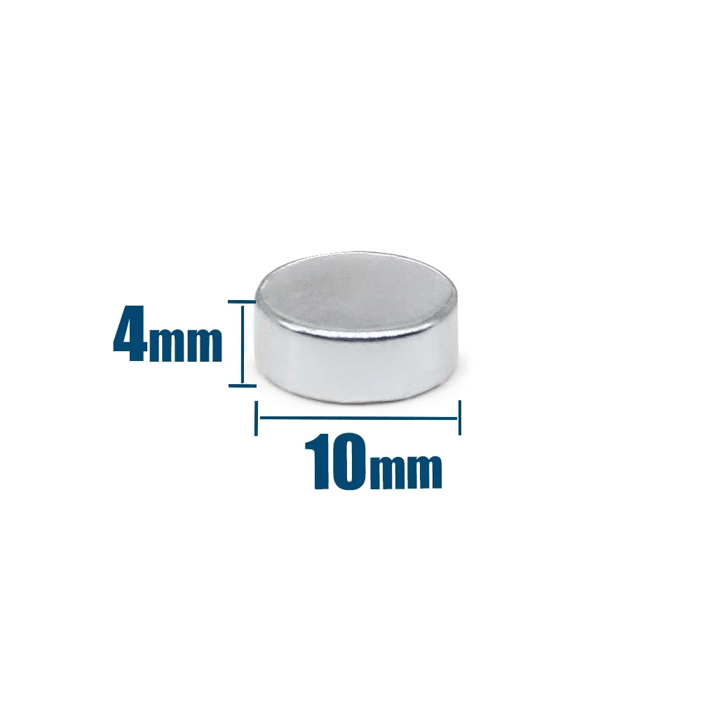 10/20/50PCS 10x4mm Small Round Neodymium Magnet Super Strong Fridge Magnets 10*4mm Permanent Powerful Fishing Magnet