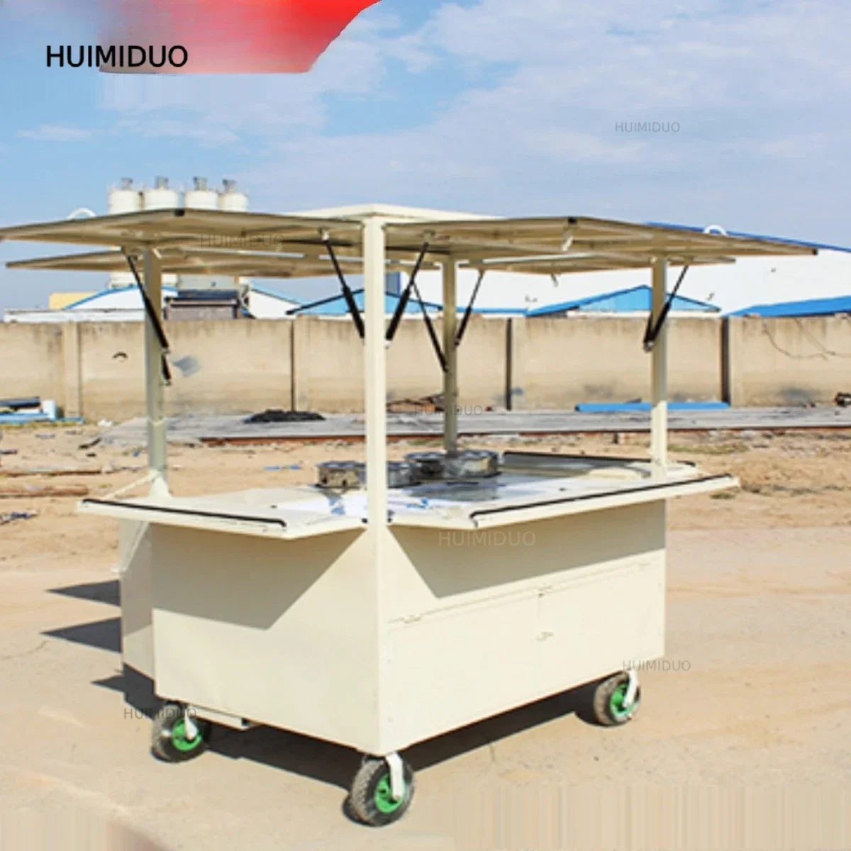 Fresh with freezer, push snack cart, gourmet dining car, night market stall, breakfast, cooked food, braised vegetables