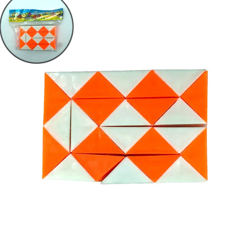 2 Pcs Children Puzzle Toys Creativehundred Changes Transformation Snake Folding Cube Toys Children Twisting Fun Toys - Image 6