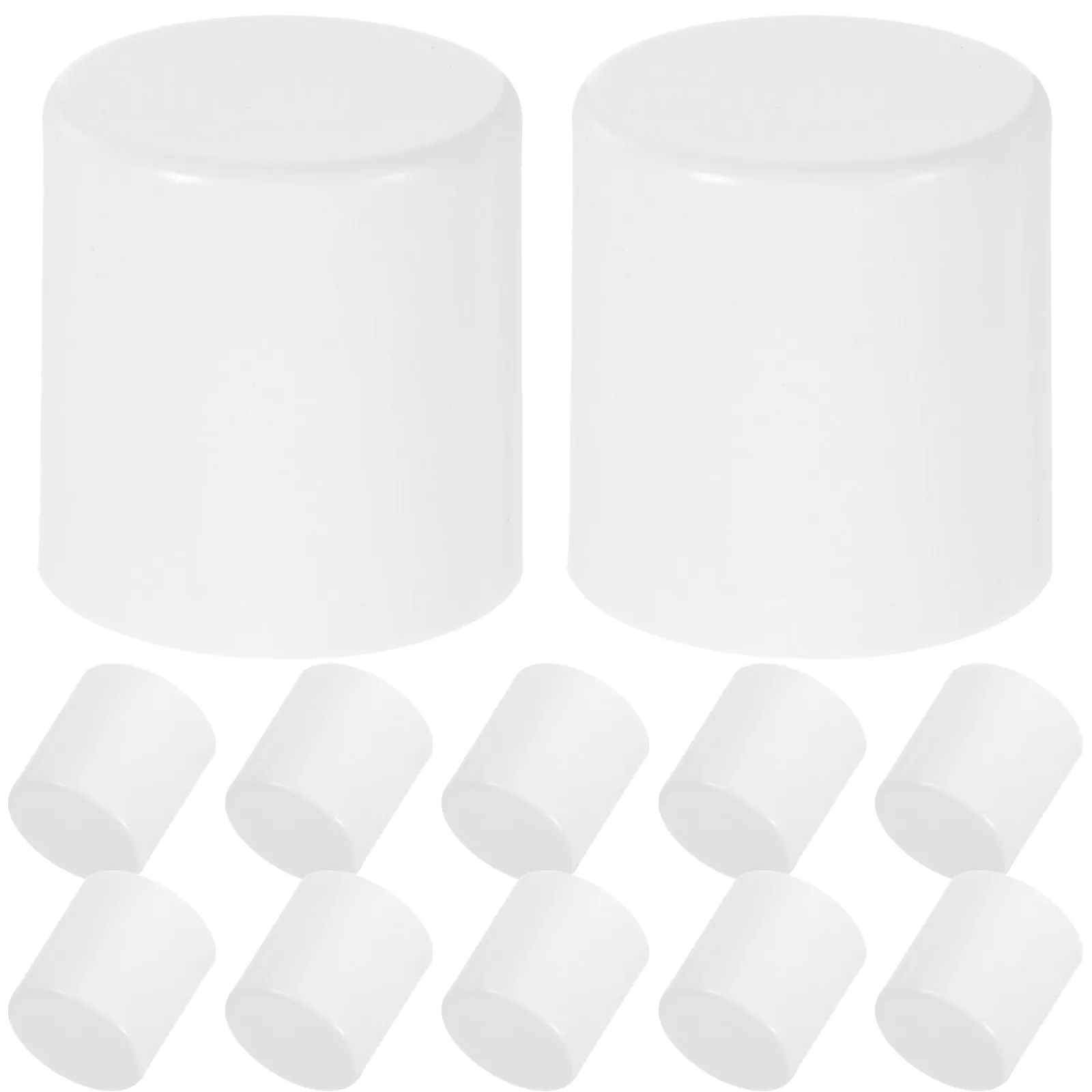 

50 шт. Защитные колпачки для патронов ламп, плоские защитные колпачки для цоколей лампочек, сменные детали для светильников, аксессуары для DIY-освещения