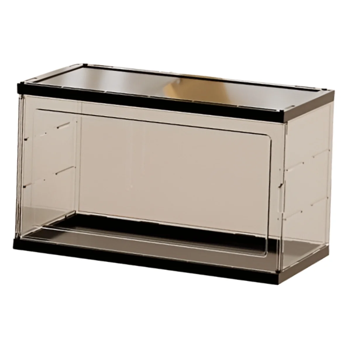 

Durable Handmade Display Box Blind Box Display Stand Transparent&Black
