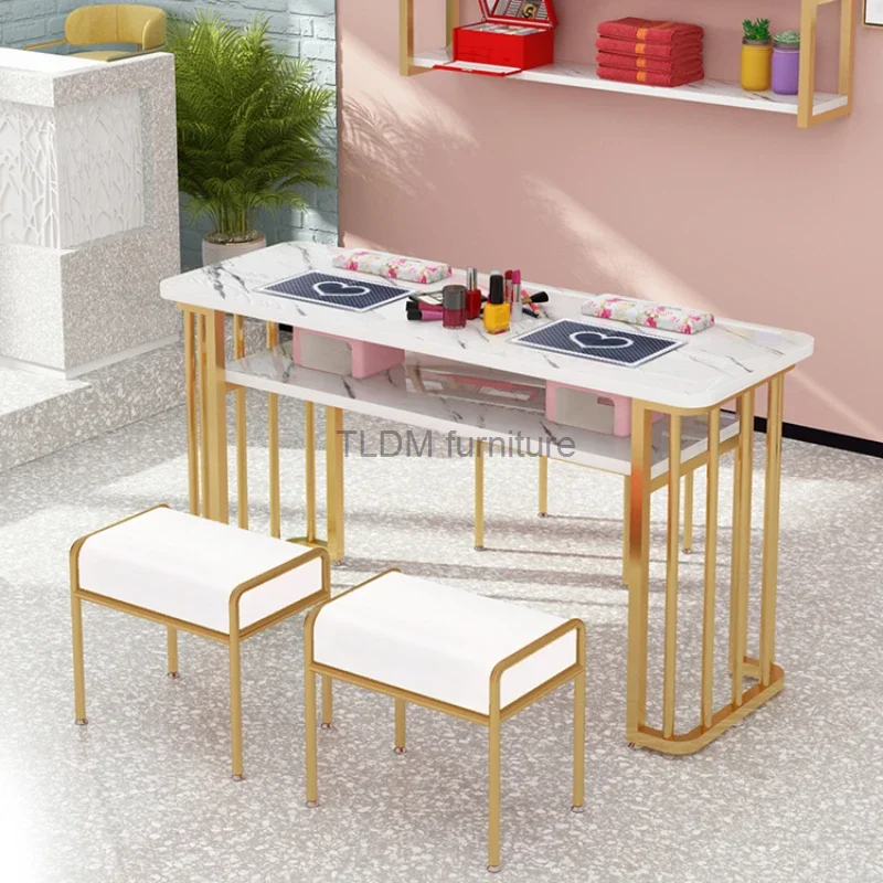 

Офисный Маникюрный Стол для красоты, макияж для женщин, простой Маникюрный Стол, профессиональный маникюрный стол, мебель для маникюрного салона, YN50MT