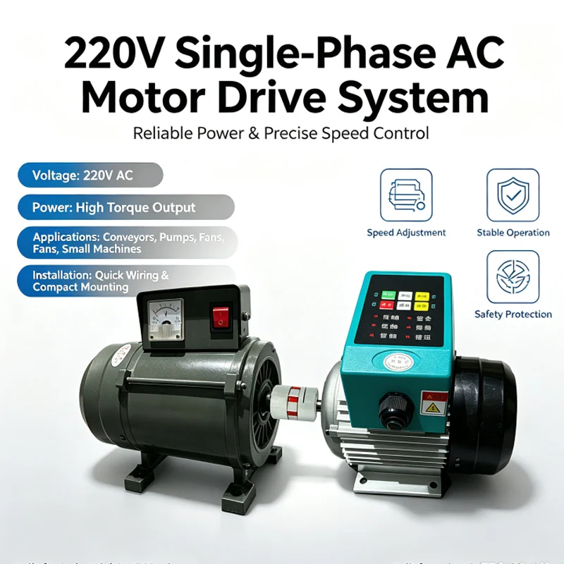 5000W 8000W 220V 230V 240V Permanent Magnet Generator Brushless Alternator With AC Motor New Energy Household Lighting Farm