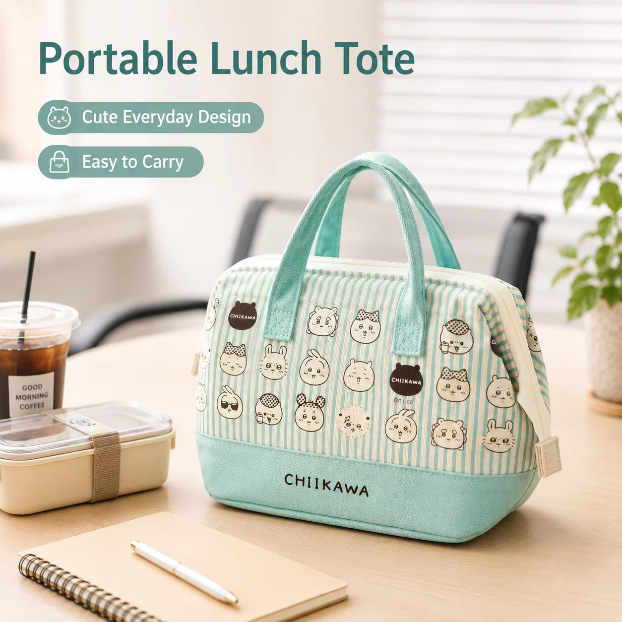 Bolsa Térmica Chiikawa: Lanche - Food Storage In Cooler avaliação e preço