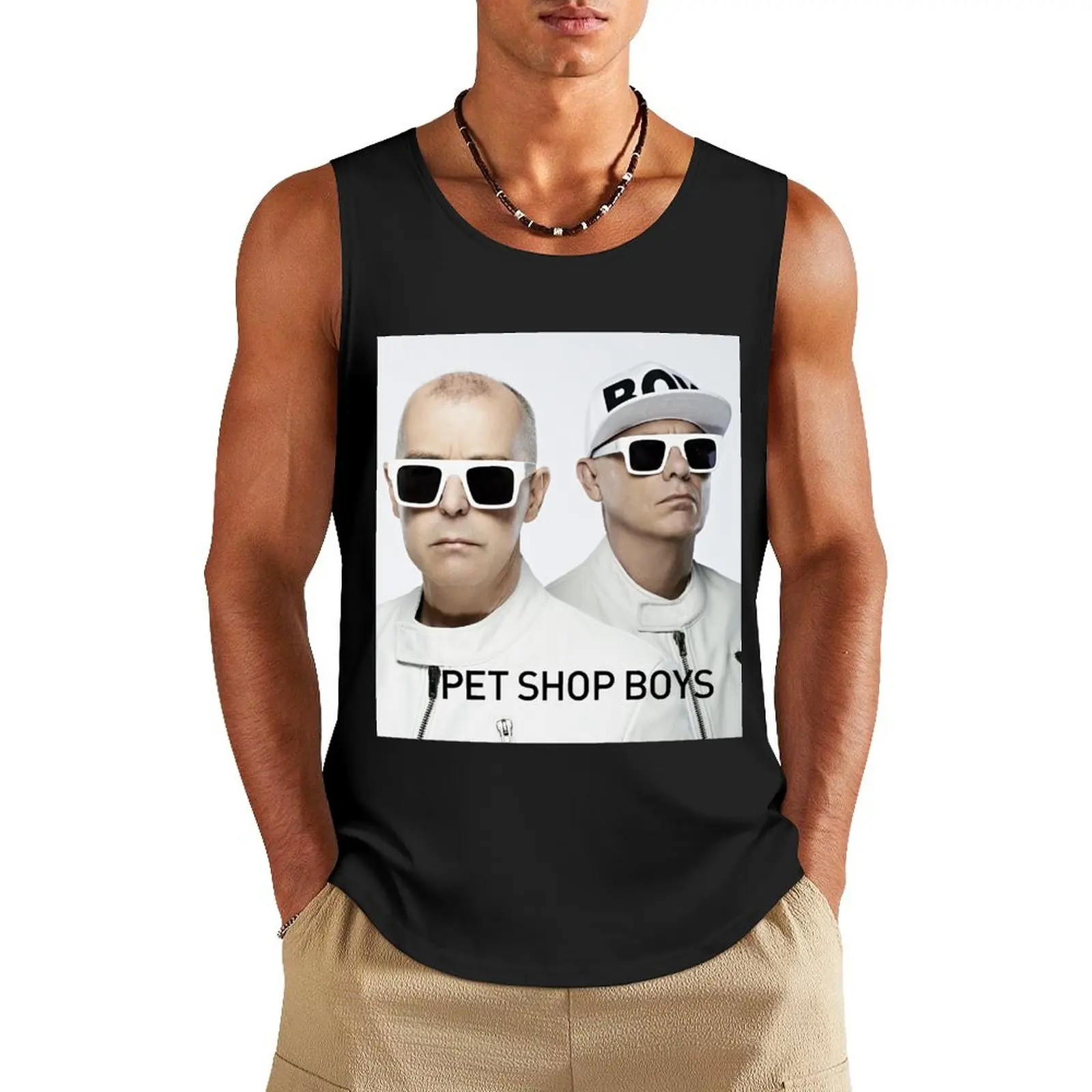 Sixpet Pet Shop Girls The Unity World Tank Top Vests Man clothes for gym sleeveless tshirts for men