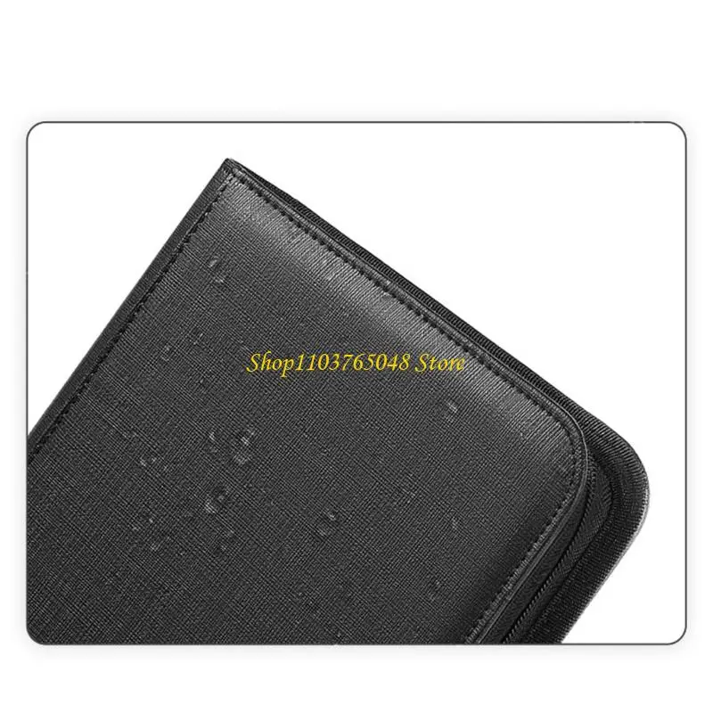 R53E 160 Capacity PU Leather Trading Card Binder For Collectible Card And Sports Card