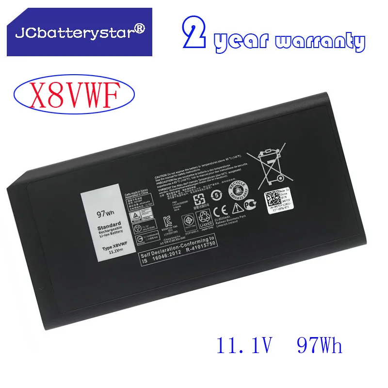 

Новый аккумулятор для ноутбука JC X8VWF для Dell Latitude E5404 E7404 X8VWF XN4KN DKNKD CJ2K1W11CK 453-BBBE XRJDF YGV51 11,1 V 97WH