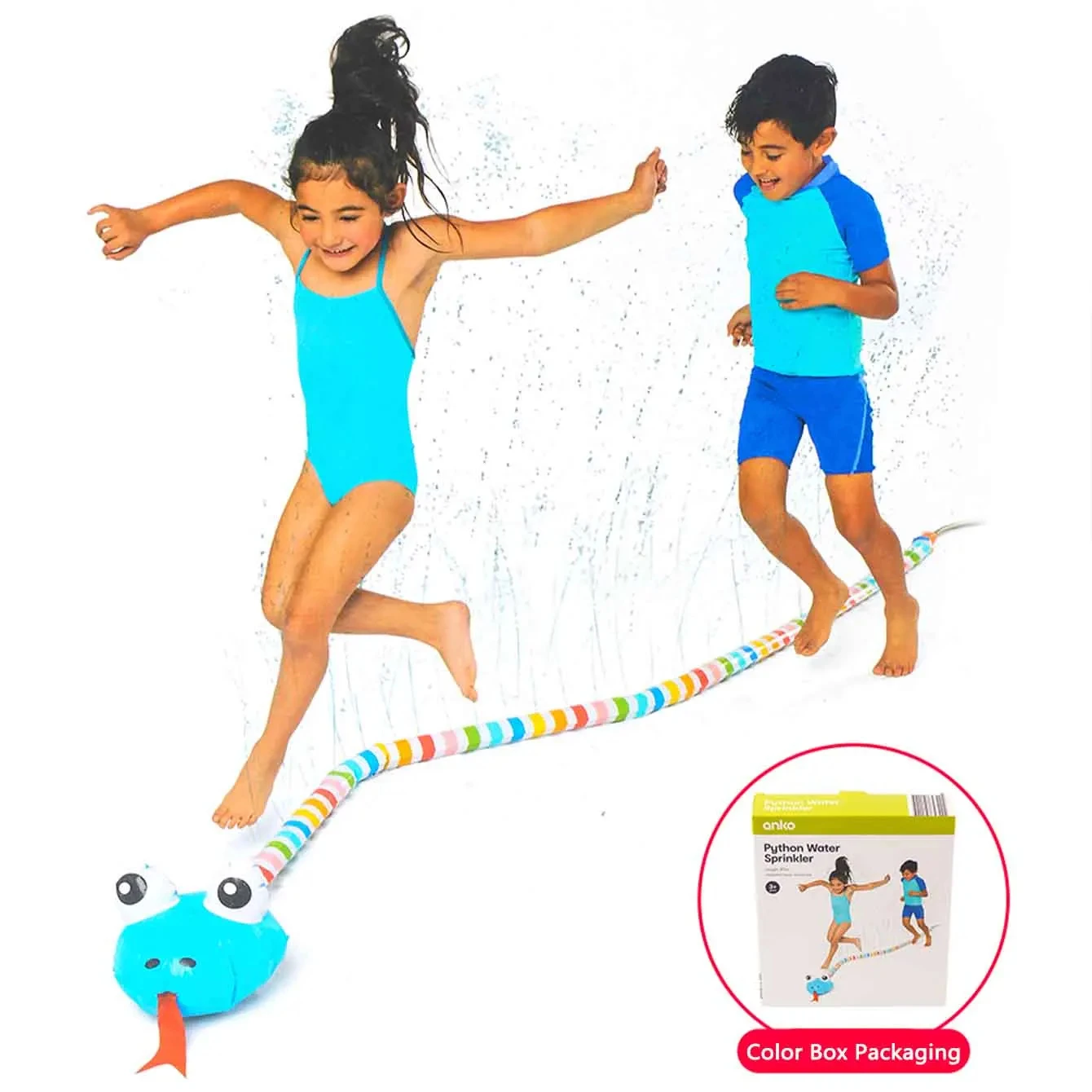 Jouet serpent gonflable pulvér - Kids Outdoor Garden Toys avis et prix