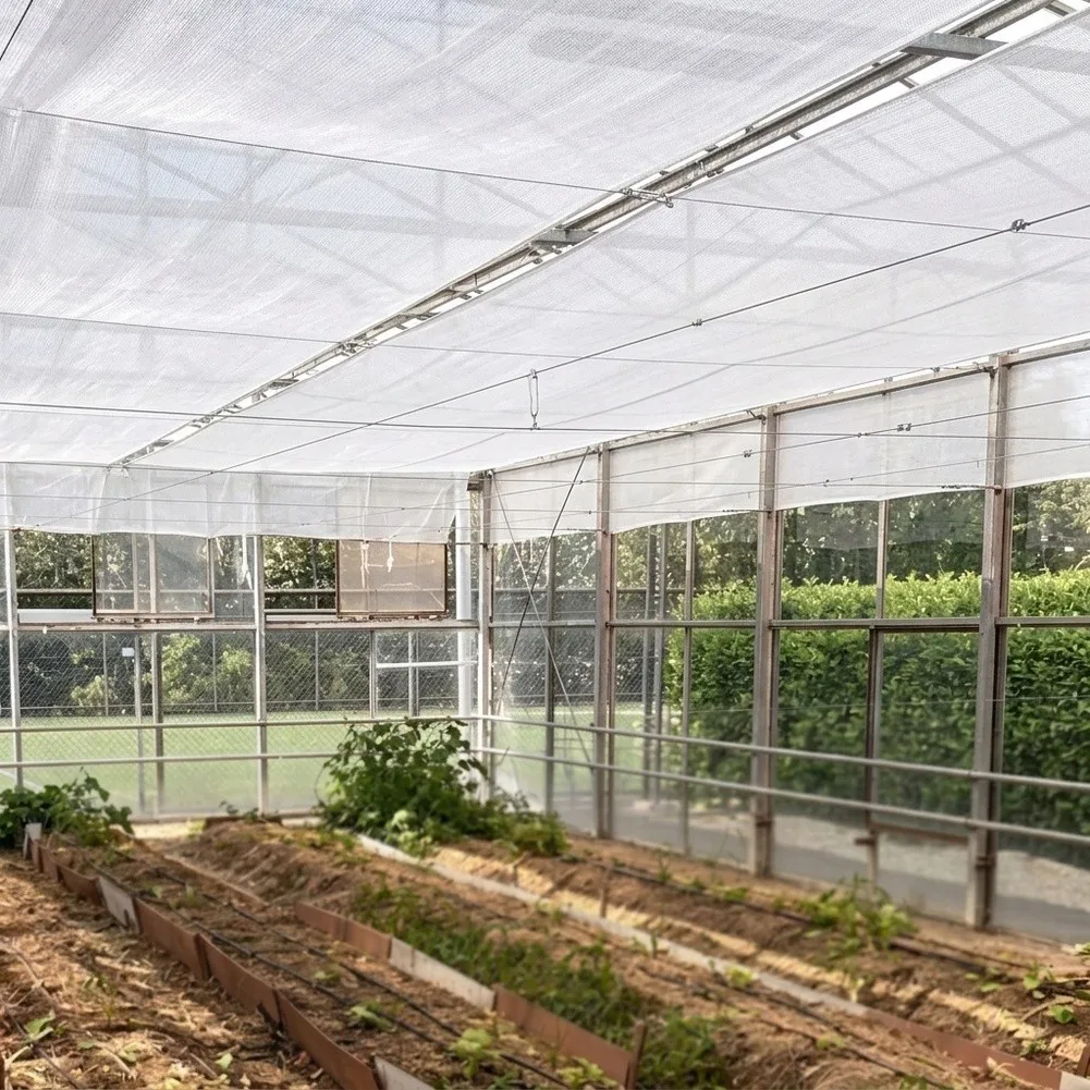 Green Breathable Non Woven Sun Shade Net Greenhouse Plant Cover UV-Resistant Cloth For Outdoor Indoor Farm Vegetable Gardening