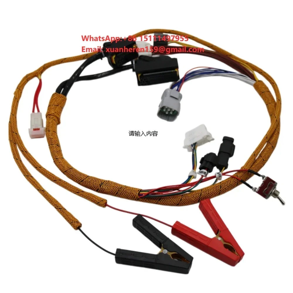 Euro 3 ECU Start Programming Harness Diesel Engine Diagnostic Test Cable Bench Testing Startup Signal Suitable for Isuzu