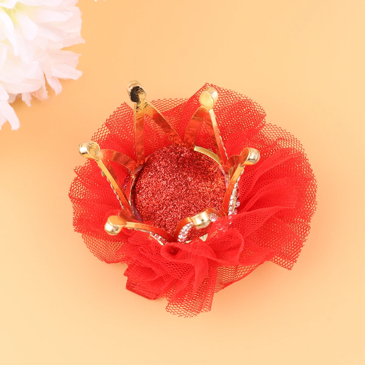 

Crown Hair Rhinestone Bangs for Girls Kids Durable Travel Outing Kids Bobby Pin Gift Premium Accessories Hair Styling
