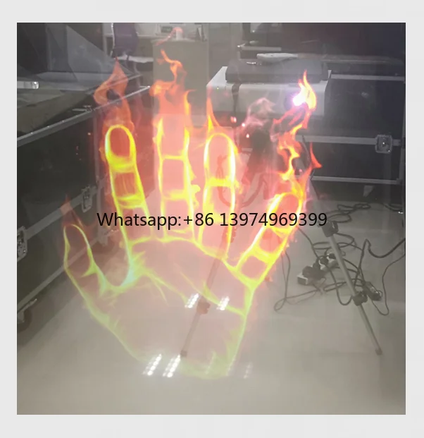1.52x2m 3d Holographic Projection,Holographic Transparent Rear Projection Film for Window Display