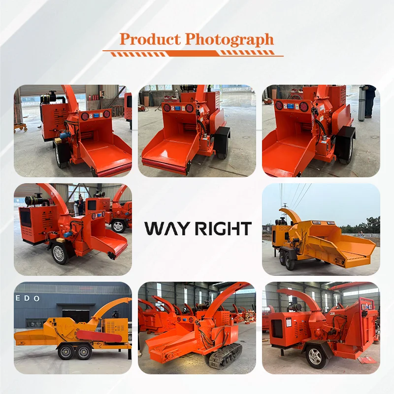 Multifunctional Wood Grinder Sawdust Machine Waste Log Crusher Grinding Wood Chips to Sawdust Machine