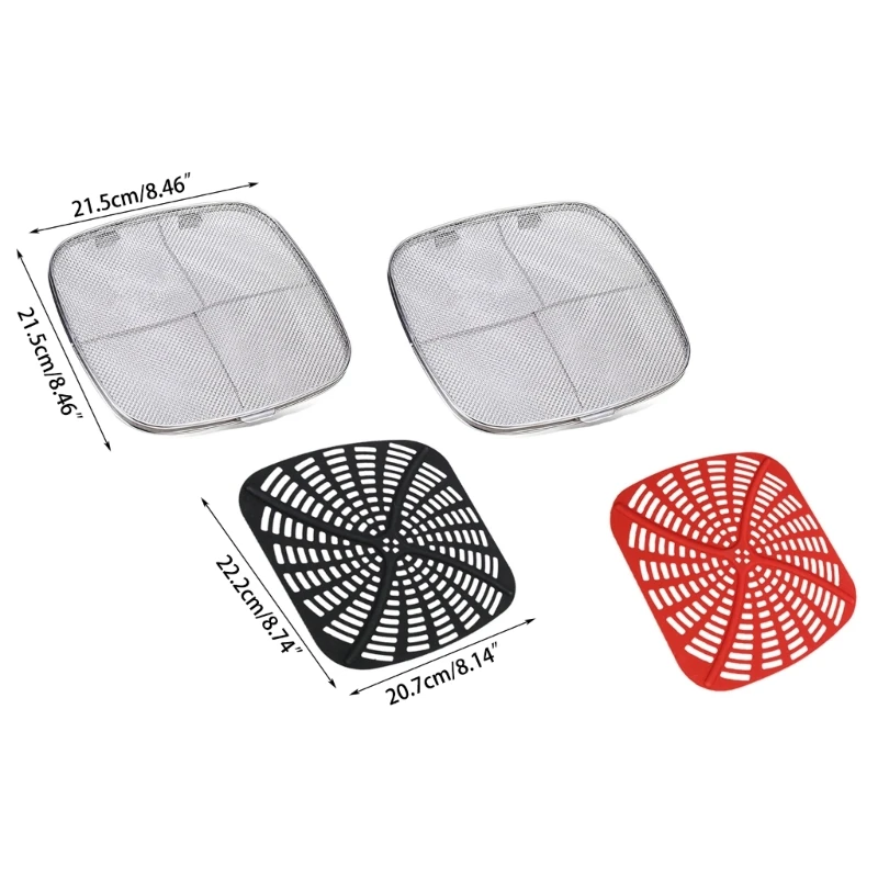 Splatter Shield NonStick Baking Liners Bakeware Cooking Pad cho NINJA Thả vận chuyển
