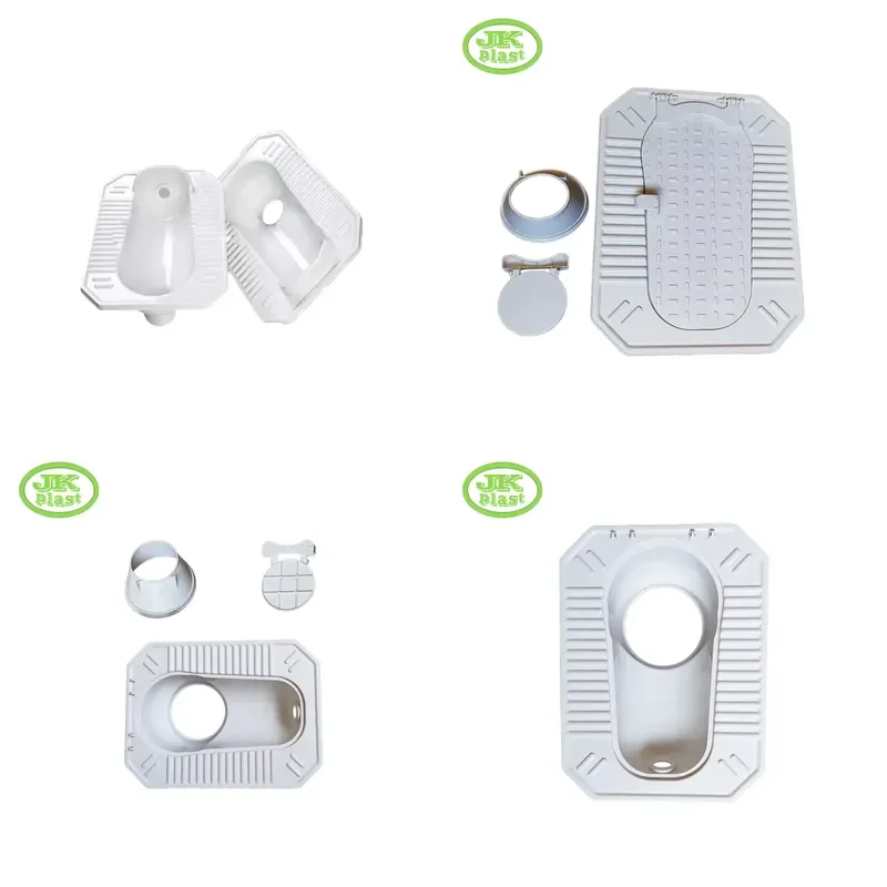 Retrofit ABS Plastic Squat Toilet with Gearbox for New Highland Installation