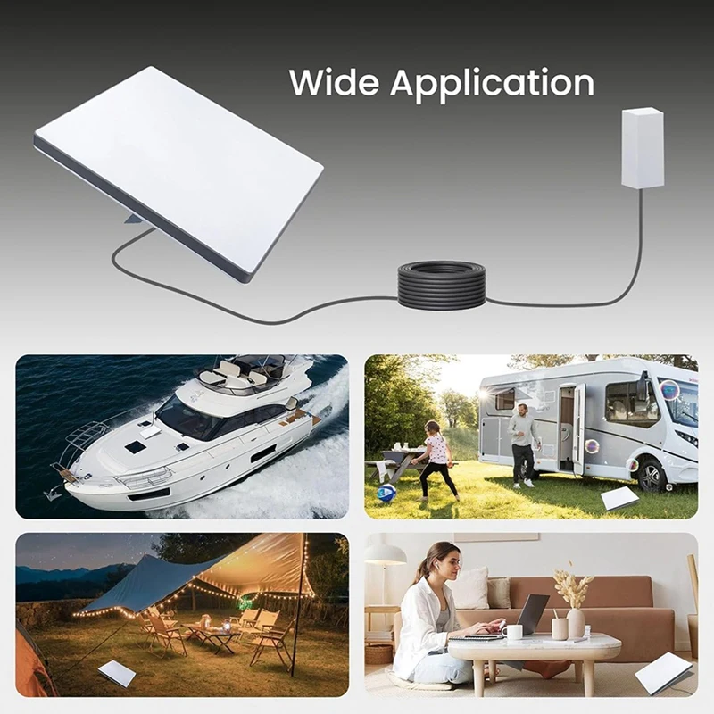 N15R-4X For Starlink Mini DC To DC Extension Cable Waterproof Cable For Starlink Spacex Mini DC Power Cable 3Meter/9.84Ft