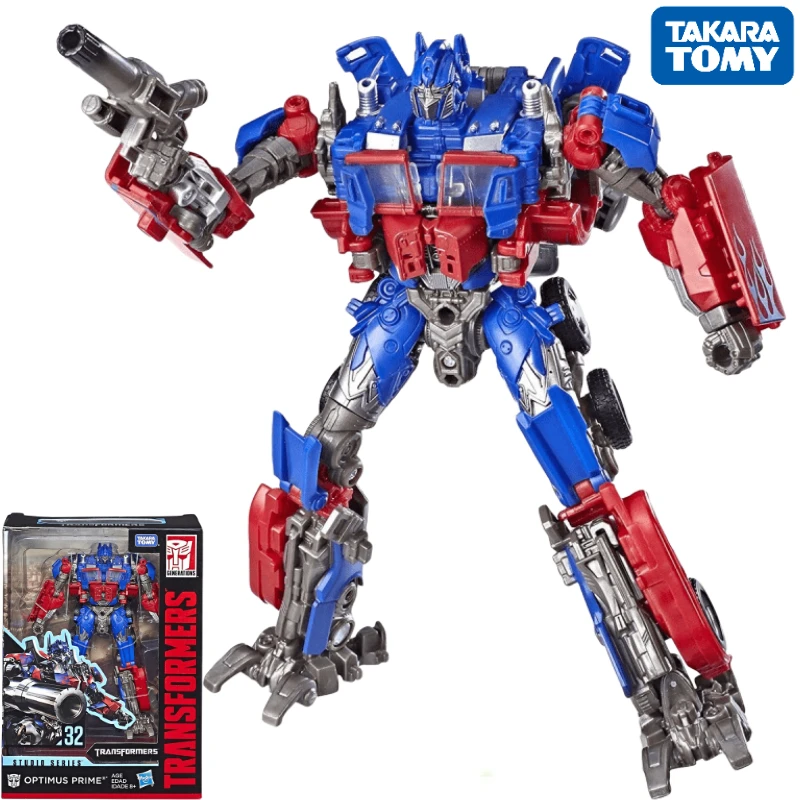 In stock original Transformers SS US version SS-32 V-level Optimus Prime anime character action figure model toy gift collection