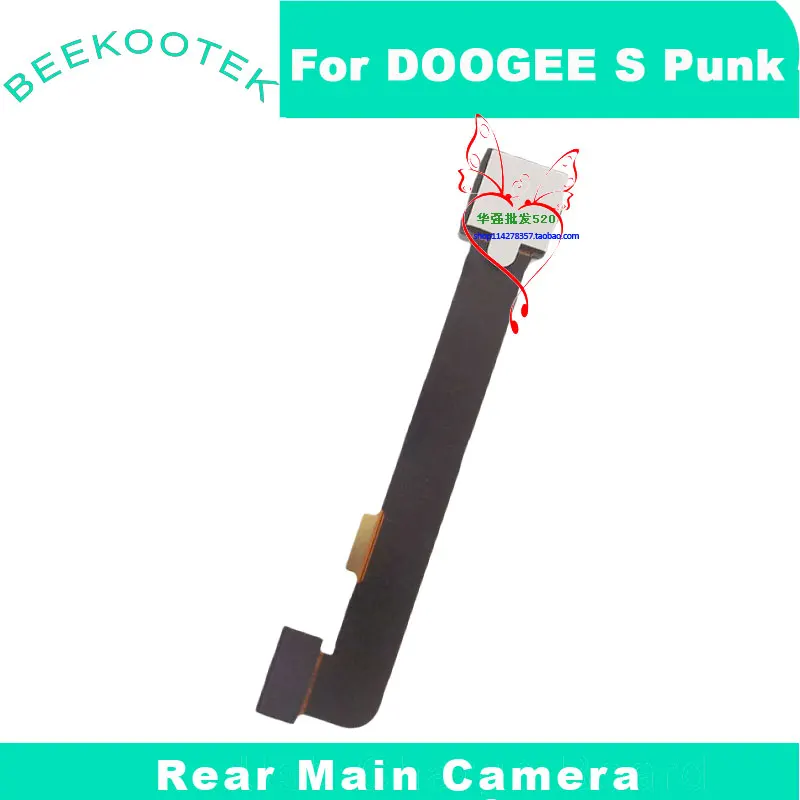 جديد الأصلي DOOGEE S الشرير الكاميرا الخلفية الرئيسية هاتف محمول الكاميرا الخلفية وحدة الملحقات ل DOOGEE S Punk هاتف ذكي