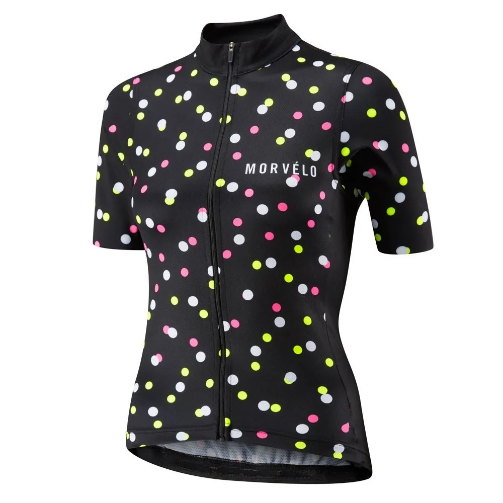 Morvelo Women's girls Summer Short Sleeve Cycling Jersey Bicycle Road MTB bike Shirt Outdoor Sports Ropa ciclismo Clothing