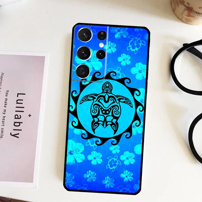 Maori polynesian samoan tribal Case For Samsung Galaxy S23 S21 S20 FE S8 S9 S10 Note 10 Plus S10e Note 20 S22 Ultra Cover