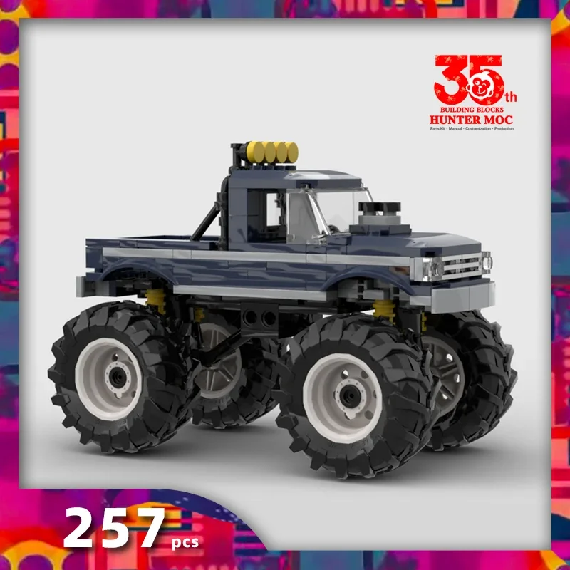

monster trucks replica toy model display stunt fans massive vehicles demolition derby classic Iconic racing building set