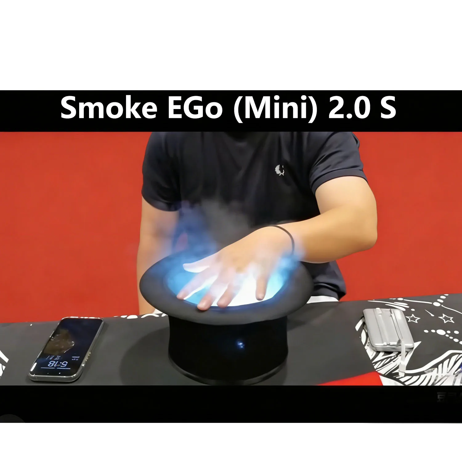

Smoke EGo (Mini) 2.0 Remote Control Stage Magic Tricks Illusions Gimmicks Street Magia Party Magic Smoke Device Accessory