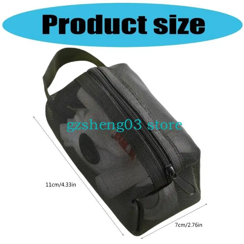 U75C Portable Foillable Mesh Score Accessy Accessy Sack для путешествий и повседневного использования