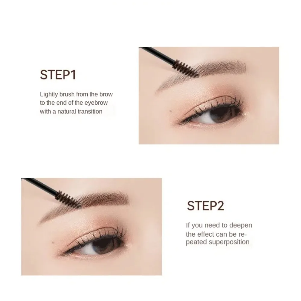 Ferramentas cosméticas 3 cores creme de sobrancelha de longa duração sweatproof sombra de sobrancelha à prova dwaterproof água beleza sobrancelha sobrancelha realçador creme