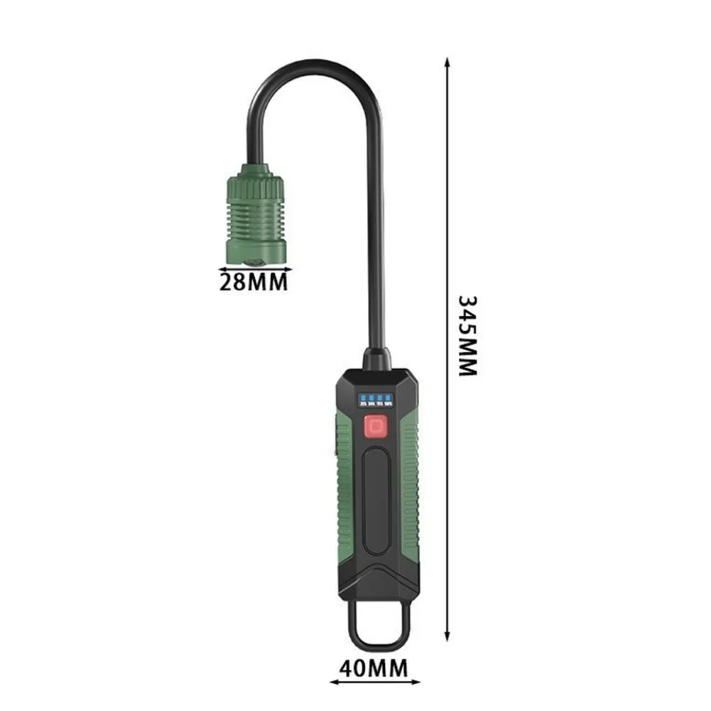 USB Rechargeable Magnetic Work Light 360 Degree Bendable COB Lamp With Type-C Charging For Camping Fishing Repair Tool