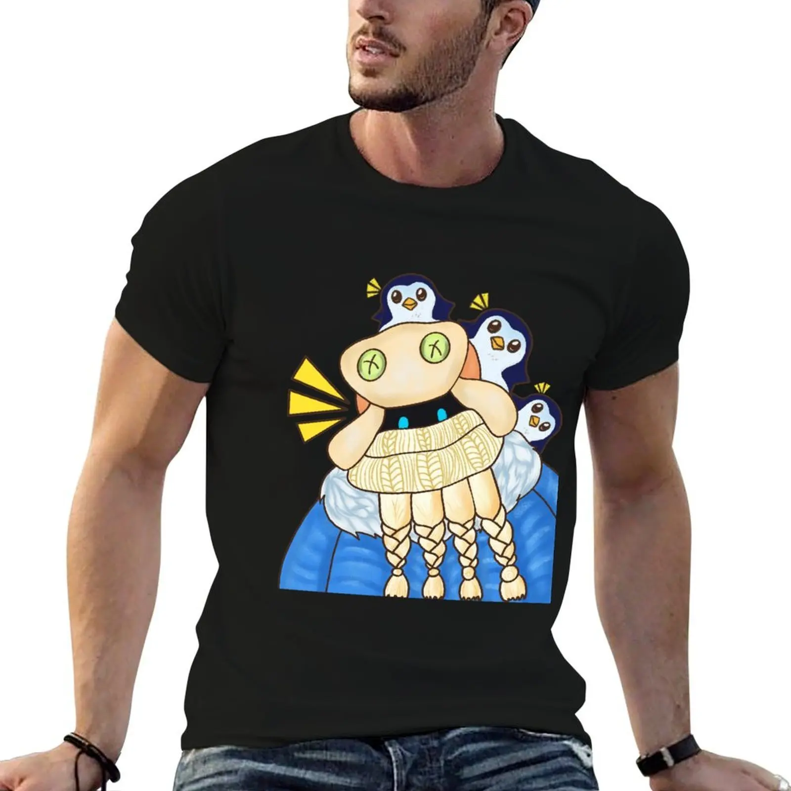 

Attention Bard! T-Shirt t shirts designer anime t shirts oversize T-Shirt