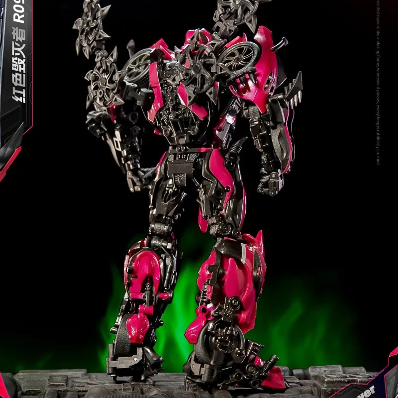 Auf Lager UniqueToys UT-R09 Poisonous Sprite Red Destroyer Movie 4-Serie Autobot Transformiertes Spielzeugmodell