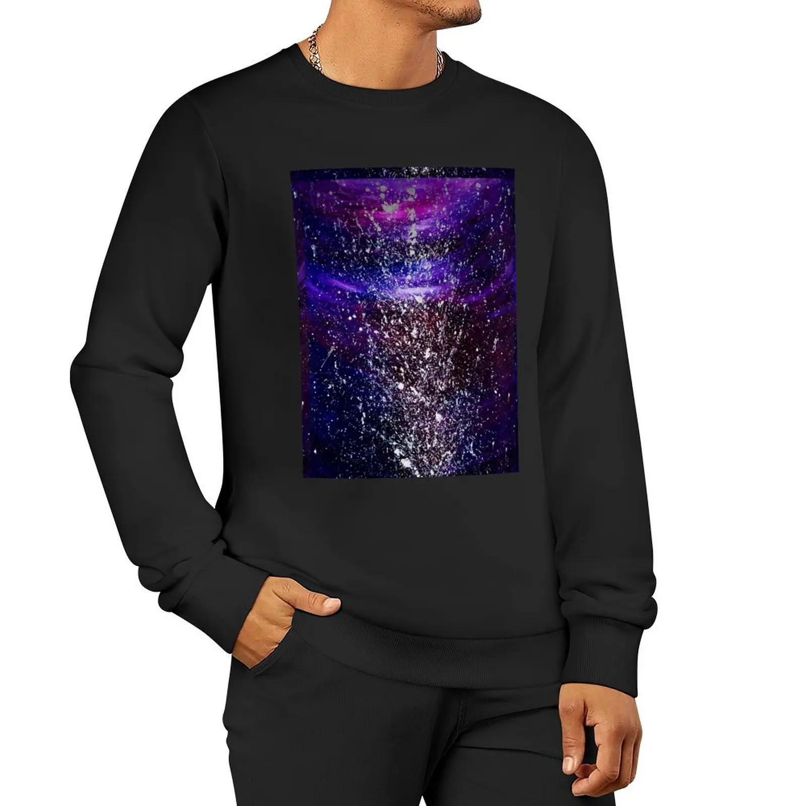 Space Explosion Pullover Hoodie japanese style mens clothing mens designer clothes anime clothing new in hoodies & sweatshirts