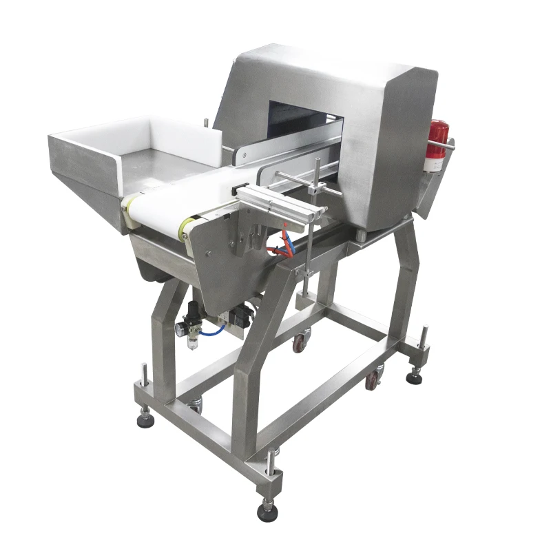 

Food Meat Fruit High Sensitivity Customized Metal Detection Conveyor Belt CE Certified Metal Detector Machine