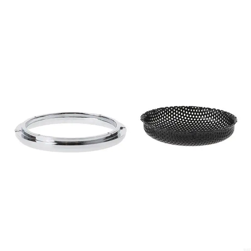 W8KF High Performance 2Pieces/set 36MM Auto Speaker for Protection Cover Loudspeaker Protective Mesh CoverCar Stereo