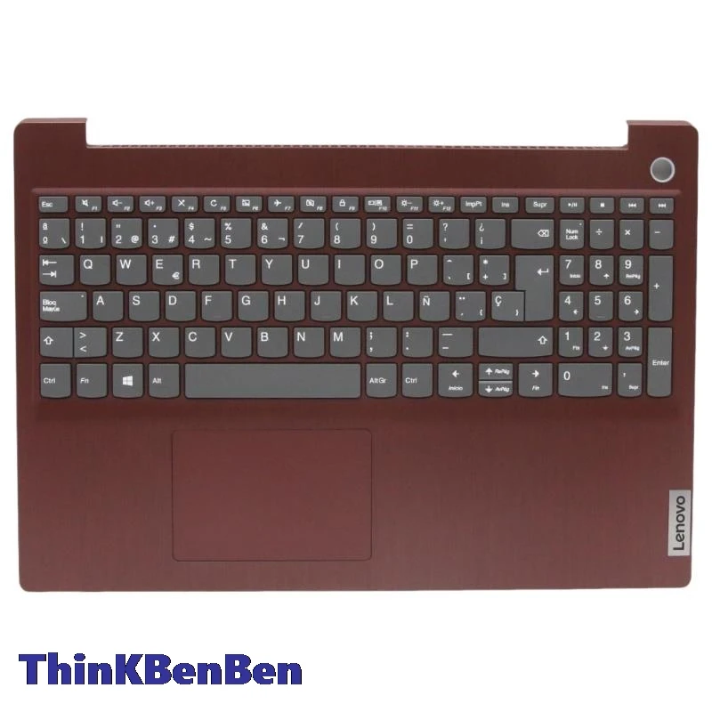 

ES Spanish Red Keyboard Upper Case Palmrest Shell Cover For Lenovo Ideapad 3-15 IIL05 ARE05 IGL05 ITL05 ADA05 IML05 5CB0X57629