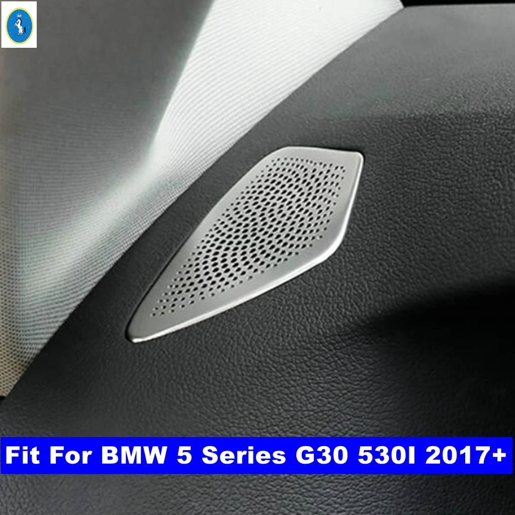 

Car Side Air Conditioning AC Vent Outlet Cover Trim For BMW 5 Series G30 530I 2017 - 2023 Stainless Steel Interior Accessories