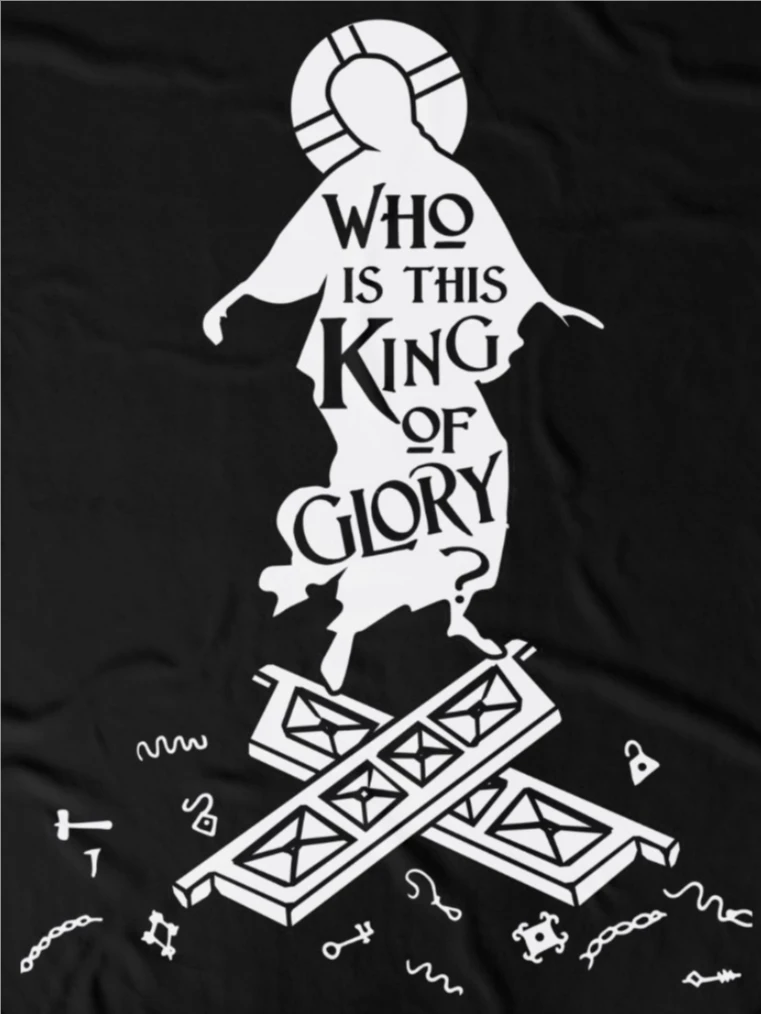 Who Is This King of Glory? Orthodox Pascha Orthodox Easter T-Shirt 100% Cotton O-Neck Summer Short Sleeve Casual Mens T-shirt