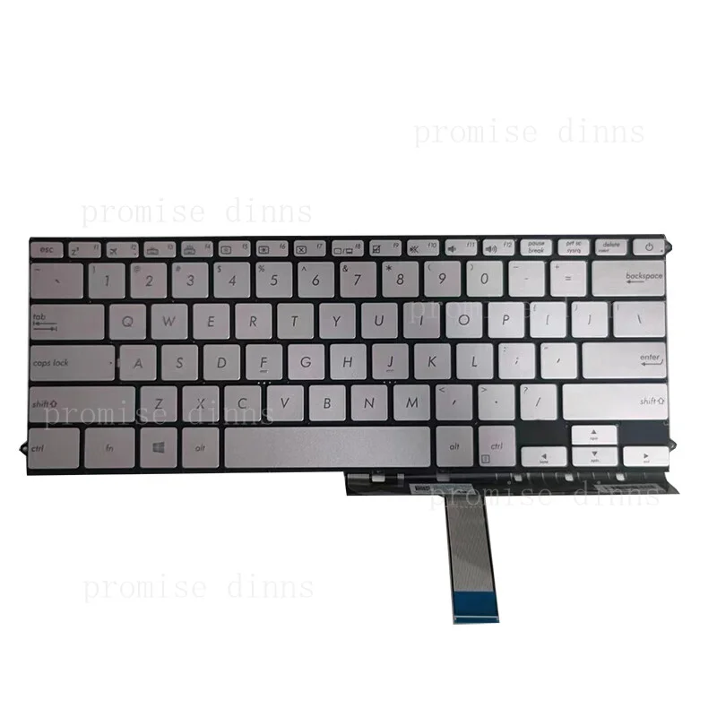 M   for Asus Zenbook UX490 UX490CA UX490U UX490UA UX490UAR US Keyboard Backlit