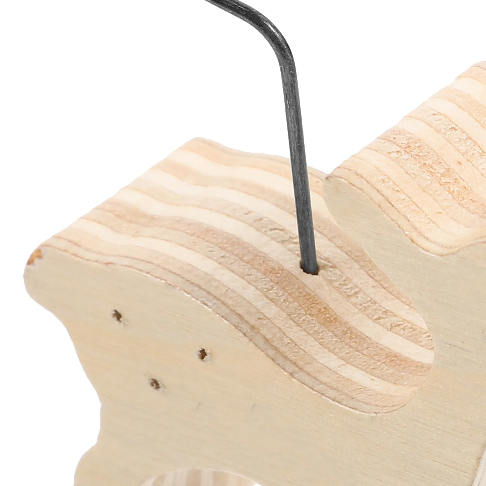 Wooden Animal Memo Clip Stand Sleek Iron Wood Photo Clamp for Table Cards Place Name Holders Desktop Decor Accessories