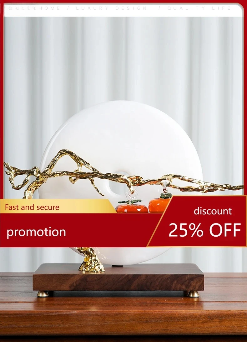 Persimmon Ornaments Decorations Office Hotel Housewarming Gifts
